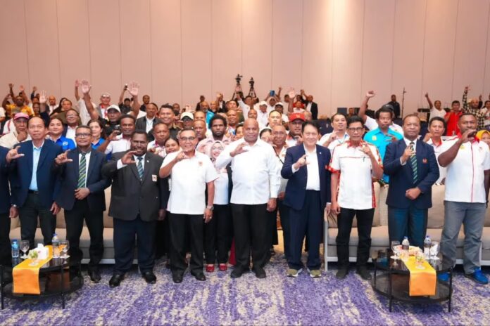 Matius Fakhiri, KONI Papua, Olahraga Papua, Musprov KONI, Prestasi Atlet